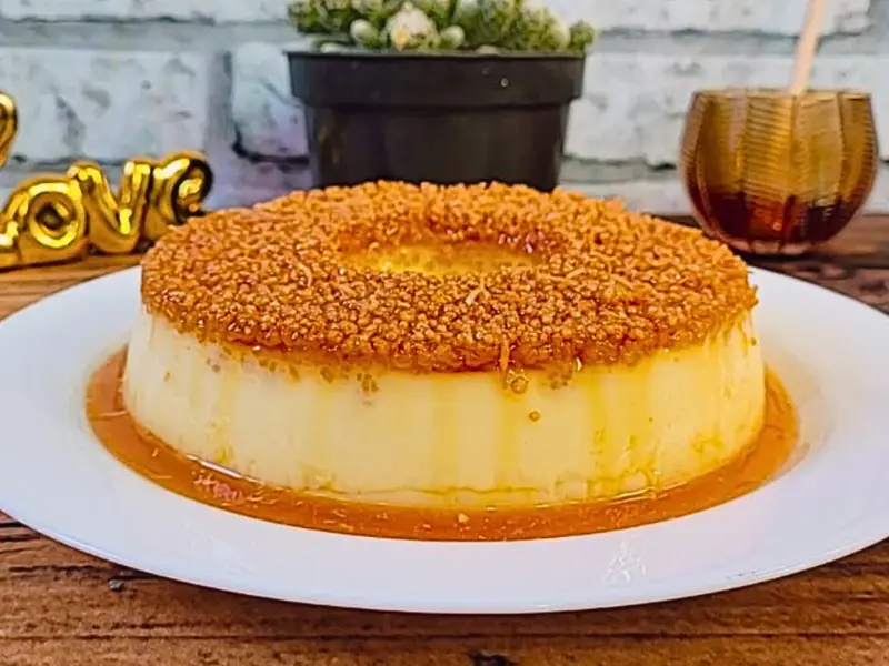 Pudim de Tapioca tradicional