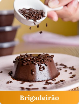 Pudim Brigadeirão - Rainha do Pudim