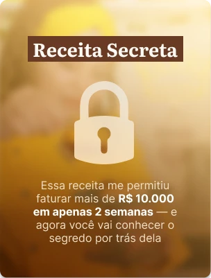 Receita Secreta - Rainha do Pudim