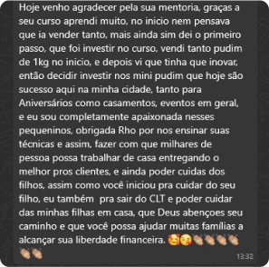 Mini Pudim para Vender | Rainha do Pudim 1 46 Dep1